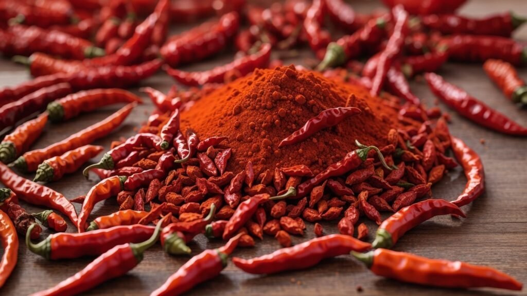 The Best Journey Of Production Of Red Chilli: From Field To Flame 13 Dreamshaper V7 Cayenne Pepper Type Of Red Chilli 1 Min 1024X575 1