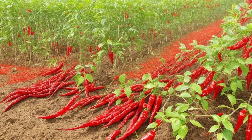 The Best Journey Of Production Of Red Chilli: From Field To Flame 3 Dreamshaper V7 Cultivation Of Red Chilli 0 Min