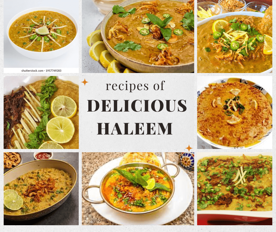 Haleem Recipe Ingredients